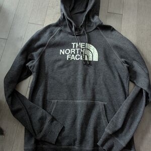 The North Face's Dark Gray Hoodie Large